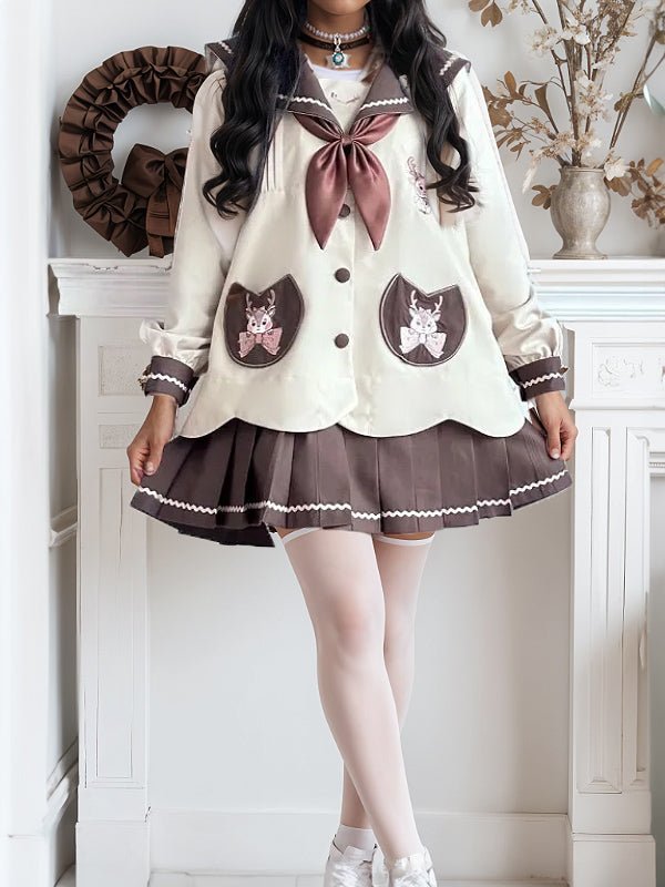 Kawaii sailor dress clearance