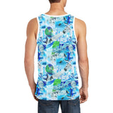 AI Robot Y2K Men's All Over Print Tank Top - In Control Clothing