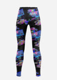 Anime Glitch Low Rise Leggings - In Control Clothing