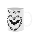 Bat Queen White Mug(11OZ) - In Control Clothing