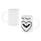 Bat Queen White Mug(11OZ) - In Control Clothing