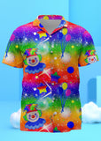 Clown Party Men's Shirt - In Control Clothing