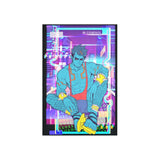 Cyberpunk Bara Cotton Linen Wall Tapestry 40"x 60" - In Control Clothing