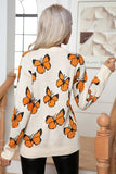 Long Sleeve Butterfly Sweater - In Control Clothing