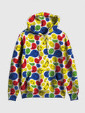 Trippy Smiley Mens Graphic Hoodie - In Control Clothing