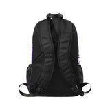 Halloween Witch Pattern Backpack - Gothic Vibes