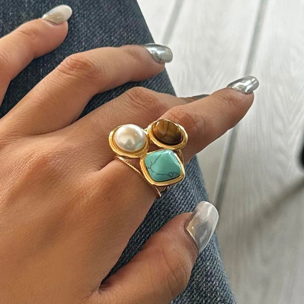 18K Gold - Plated Open Ring