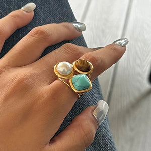 18K Gold-Plated Open Ring