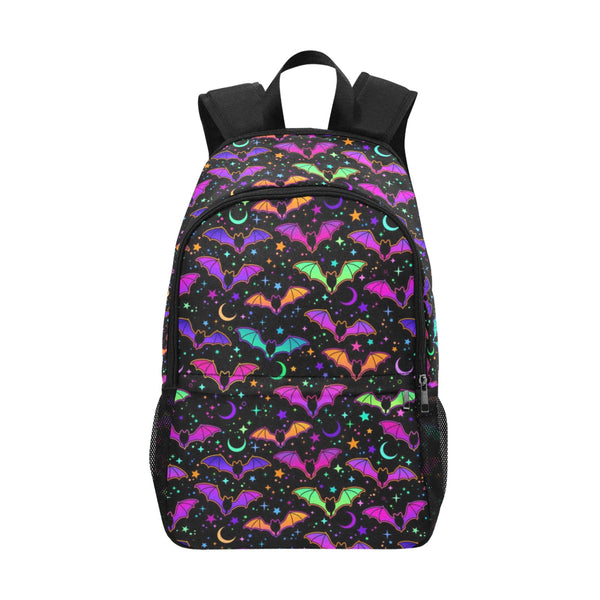Multicolor Bat Backpack