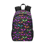 Multicolor Bat Backpack