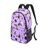 Halloween Witch Pattern Backpack - Gothic Vibes