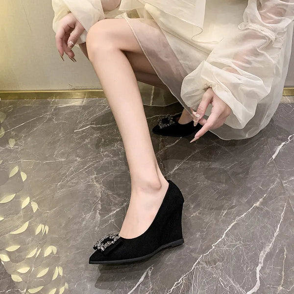 Point Toe Wedge Pumps