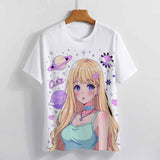 Unisex Galaxy Anime Tee