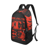 Graphic Anime Backpack with Adjustable Straps & Side Pockets