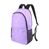 Lavender Star Backpack - Cute Minimalist Design