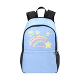 kawaii uni blue Fabric Backpack with Side Mesh Pockets (Model 1659)