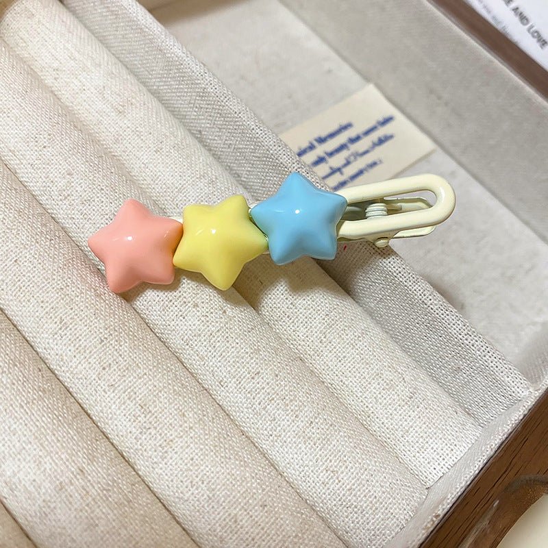 4 Piece Fairy Kei Star Acrylic Hair Pin