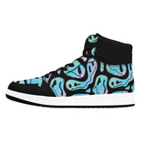 Smiley Trippy Men's High Top Sneakers