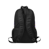 Spooky Magic Fabric Backpack with Side Mesh Pockets