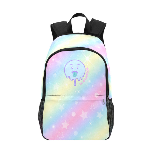 In Control Pastel Backpack - Kawaii Starry Design
