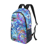 Helvetica Aqua Aero Aesthetic Backpack