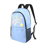 kawaii uni blue Fabric Backpack with Side Mesh Pockets (Model 1659)