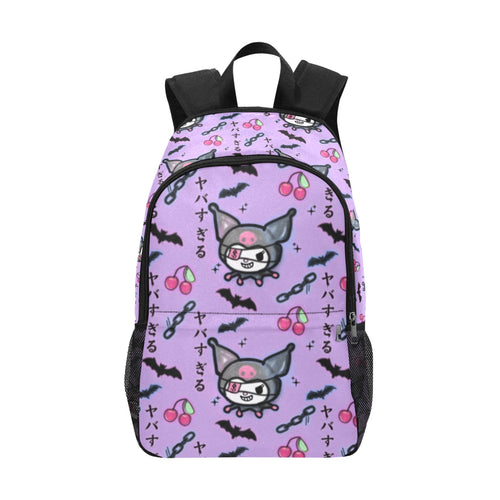 Pastel Gothic Kuromi Backpack
