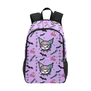 Pastel Gothic Kuromi Backpack