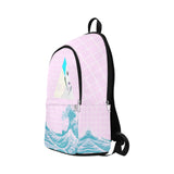 waves backpack Fabric Backpack for Adult (Model 1659)