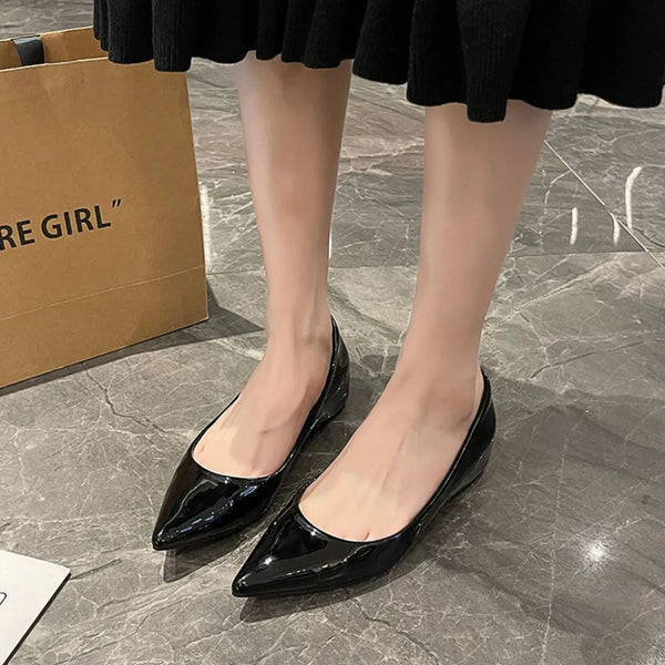 Point Toe Flats Loafers & Slip-Ons