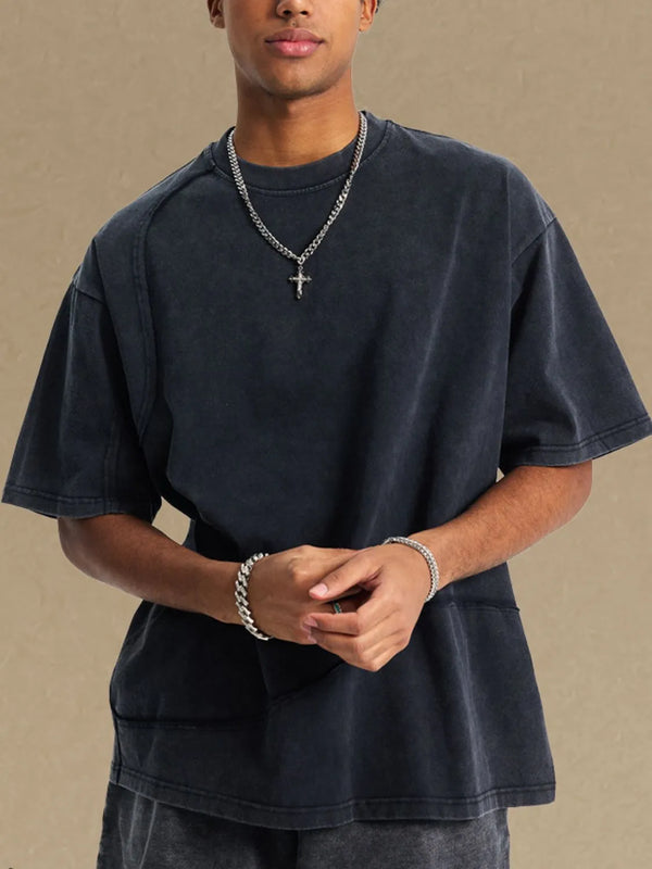 Men's Round Neck Half Sleeve T-Shirt