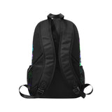 Neon Cat Backpack - Vibrant Cosmic Design