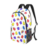 Cute Letter Print Pastel Backpack