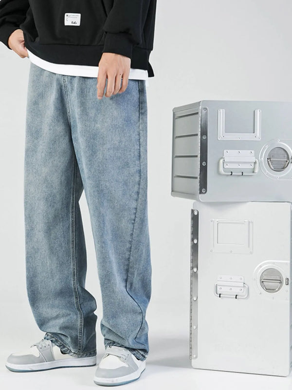 Men's Plus Size Loose Fit Jeans