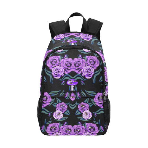 Weirdcore Flower Design Backpack