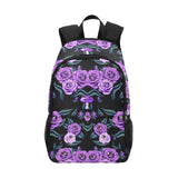 Weirdcore Flower Design Backpack