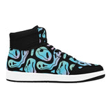 Smiley Trippy Men's High Top Sneakers