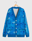 Plus Size frutiger aero butterfly Cardigain