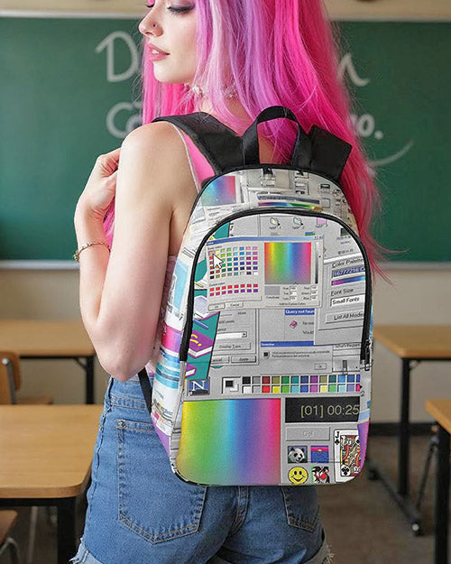 Computer Glitch Backpack