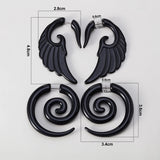 Trendy Spiral Earrings –  Bohemian Aesthetic Earrings