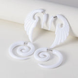 Trendy Spiral Earrings –  Bohemian Aesthetic Earrings