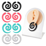 Trendy Spiral Earrings –  Bohemian Aesthetic Earrings