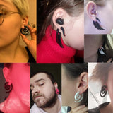 Trendy Spiral Earrings –  Bohemian Aesthetic Earrings
