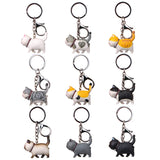 Cute Cat Keychains Collection – Assorted Styles for Cat Lovers