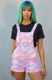 Pink Kawaii Overalls