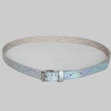 Iridescent Holographic Belt – Perfect for Adding a Pop of Color