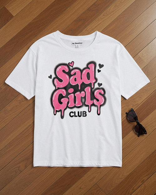 Airbrushed Letter Graphic T-Shirt