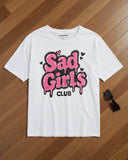 Airbrushed Letter Graphic T-Shirt