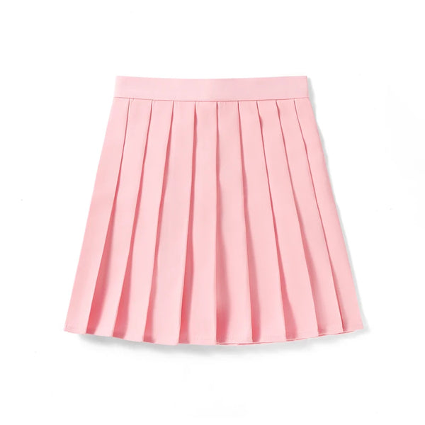 High Waist Pleated Mini Skirt - Harajuku Style