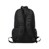 Mystical Pixel Mushroom Backpack - Purple Aesthetic Accessory